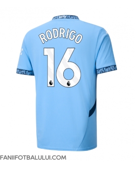 Manchester City Rodri Hernandez #16 Tricou Fotbal Replică 2024-25 Barbati Acasa